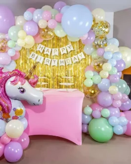 Unicorn Balloon Setup