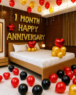 1 Month Anniversary Decoration