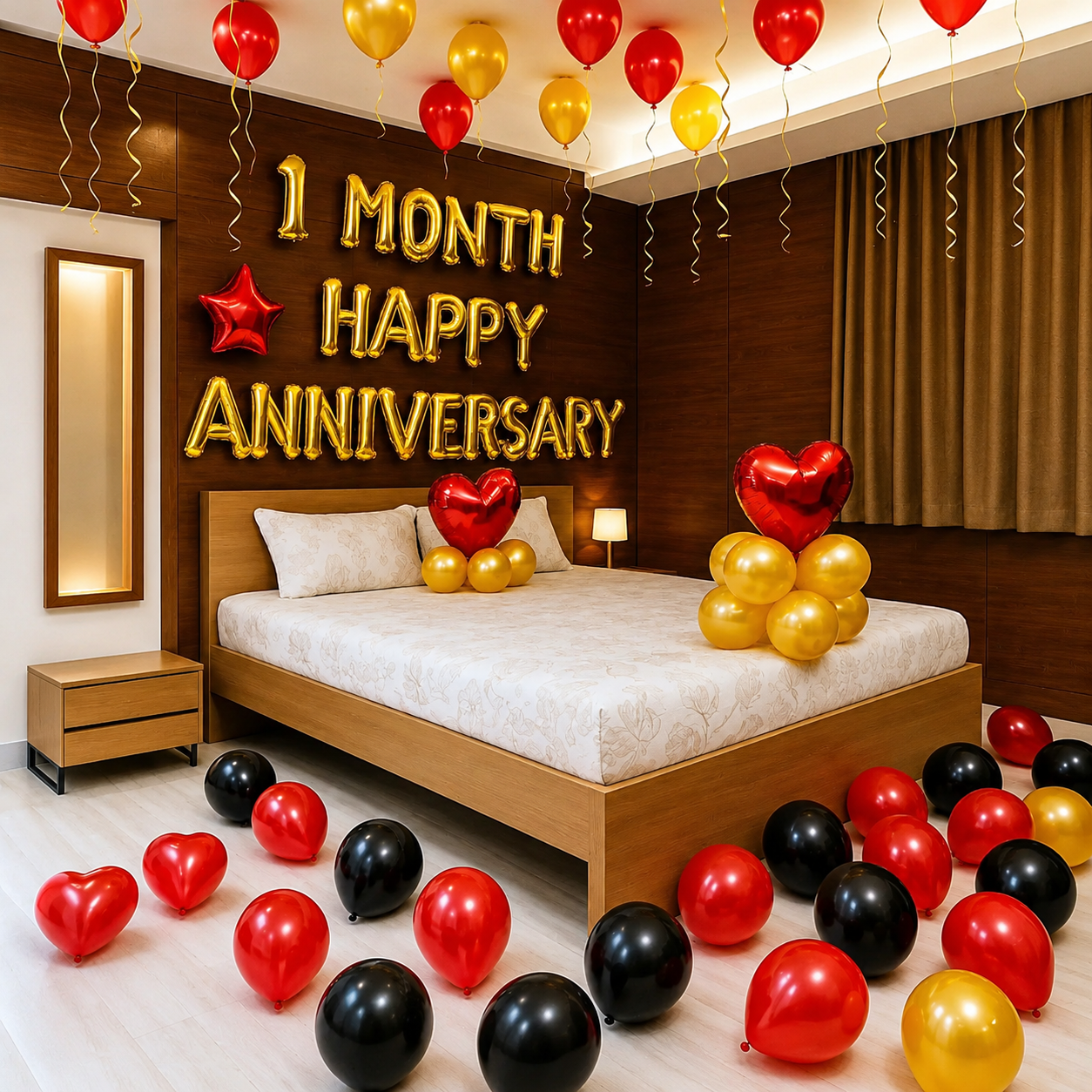 1 Month Anniversary Decoration