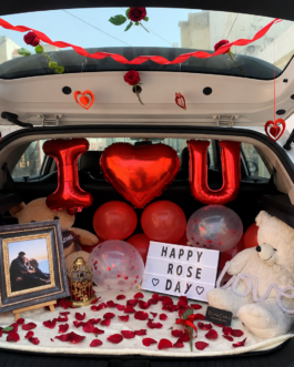 Rose Car Boot Decoration