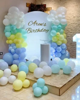 Customized Backdrop Setup