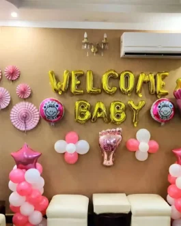 Simple Welcome Baby Decoration