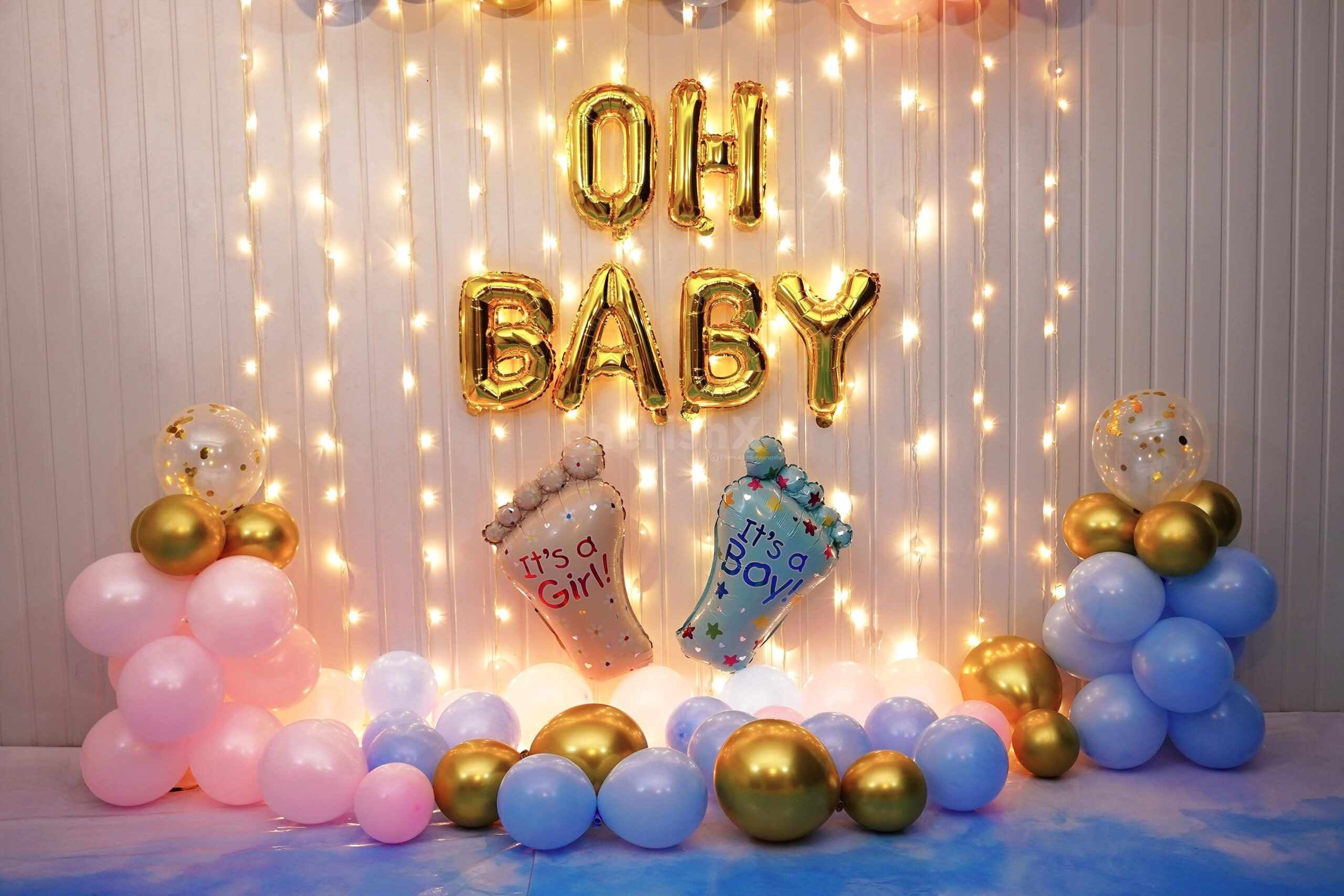 Gilded Whispers: A Budget-Friendly Baby Showe - Image 2