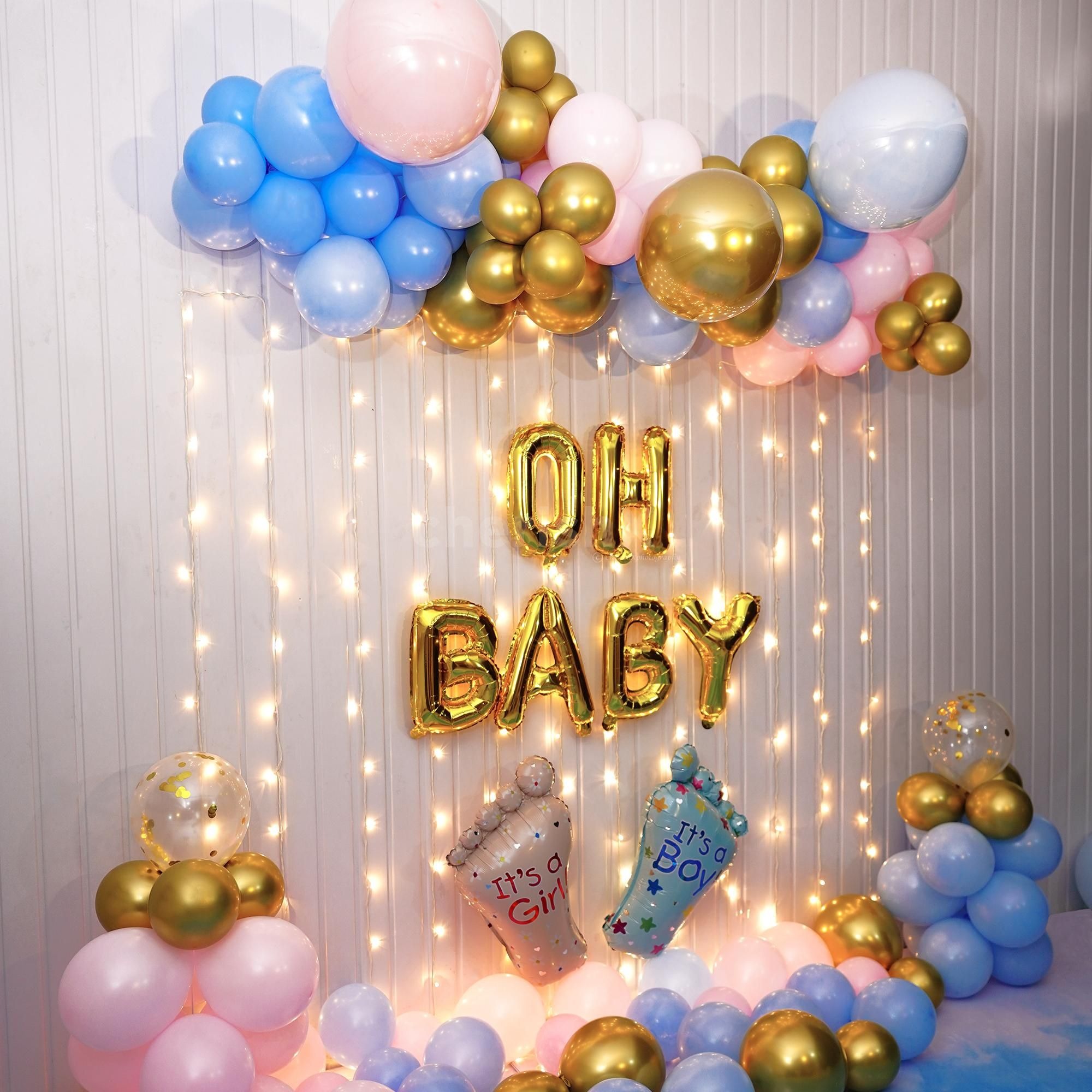 Gilded Whispers: A Budget-Friendly Baby Showe - Image 3