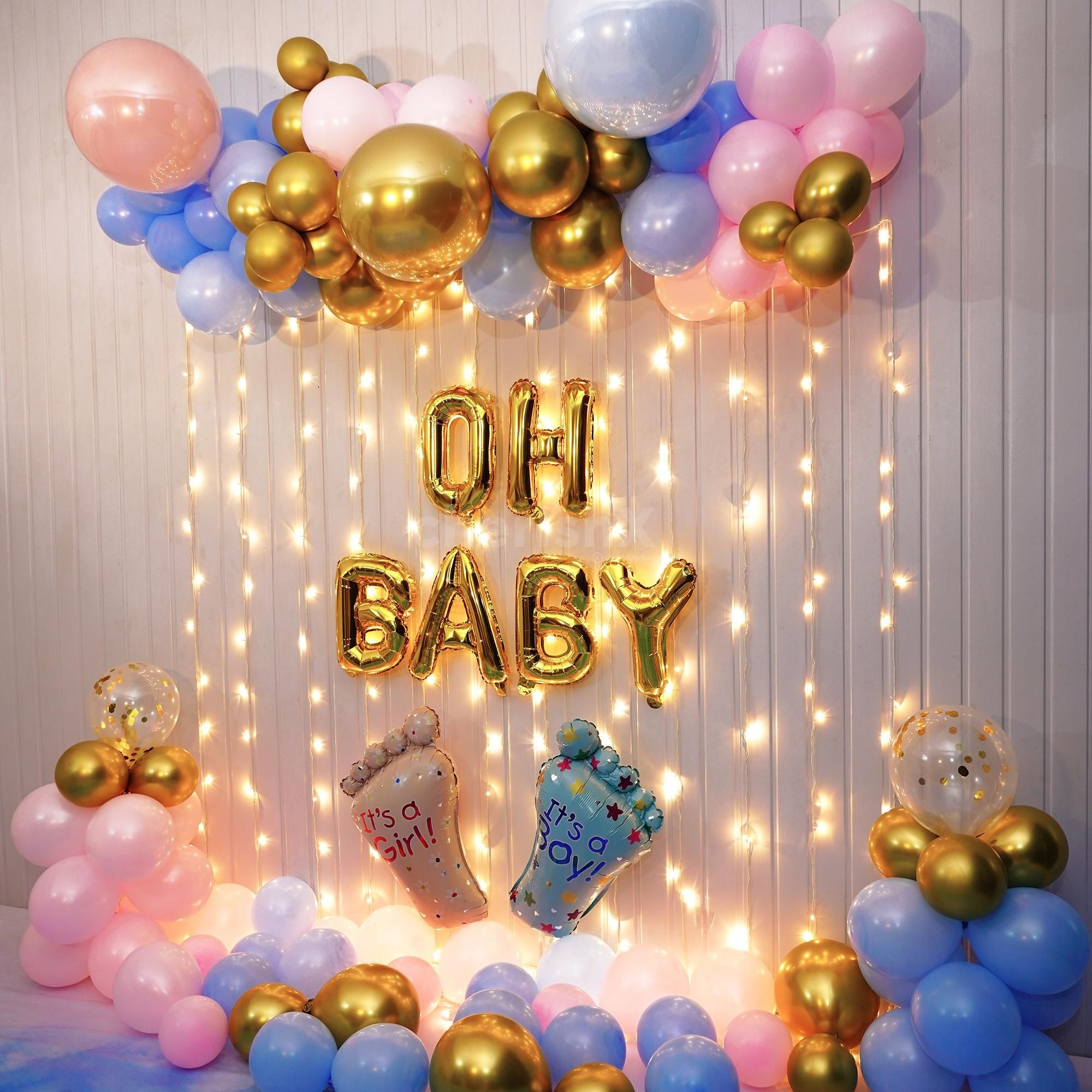Gilded Whispers: A Budget-Friendly Baby Showe - Image 4