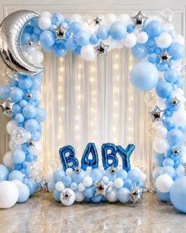 Heavenly Baby Shower Decor