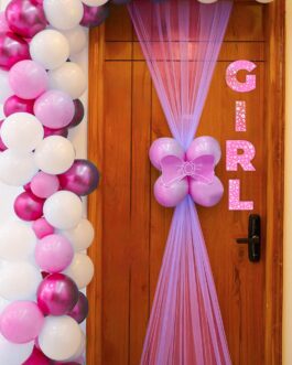 Little Princess Welcome Baby Pink Decoration