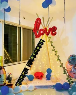 Birthday Tent Decoration