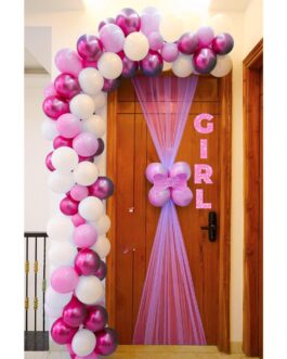 Little Princess Welcome Baby Pink Decoration