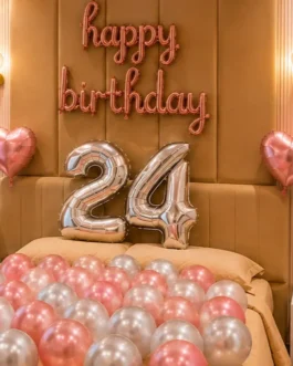 Simple and Elegant Birthday Decoration at Home