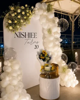 Luxury 20th Birthday Setup