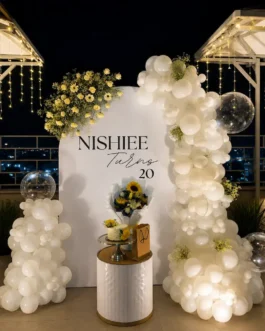 Luxury 20th Birthday Setup
