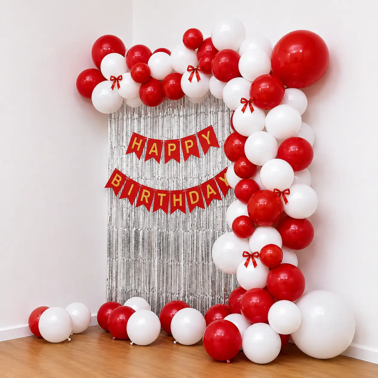 Simple Bow Theme Arch Decoration